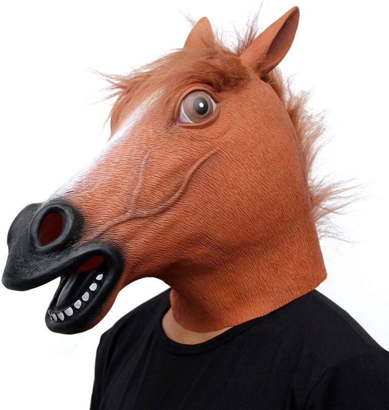 mascara de caballo